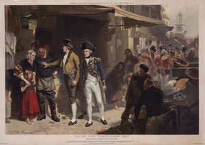 Diretti alla Baia di Trafalgar, Nelson lascia Portsmouth per la Victory