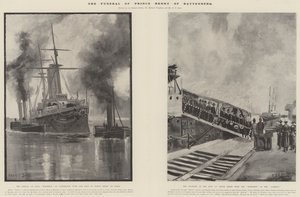 Il funerale del principe Enrico di Battenberg
