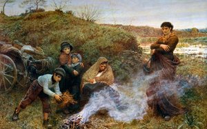 I vagabondi, 1868, 1912 da Fred Walker