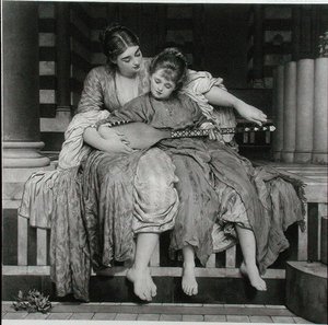 La lezione di musica, pubblicata dalla Fine Art Society da Frederic (after) Leighton