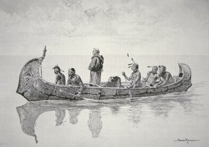 Il missionario da Frederic (after) Remington