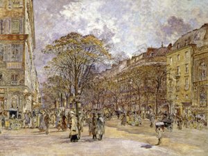 Il boulevard degli Italiani, Parigi