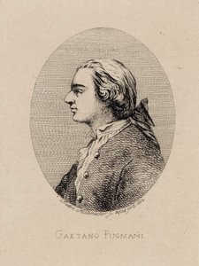 Ritratto del violinista e compositore Gaetano Pugnani da Frederic Desire Hillemacher