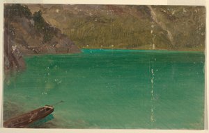 Lago alpino (Baviera o Svizzera) da Frederic Edwin Church