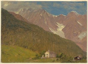 Paesaggio alpino in Svizzera da Frederic Edwin Church