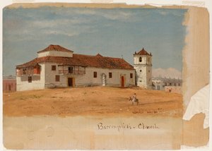 Chiesa a Barranquilla, Colombia da Frederic Edwin Church