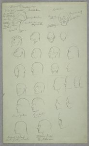 Disegno, Studi anatomici, 1865-70