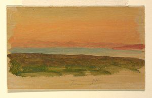 Disegno, Atene, vista dal mare, aprile 1869 da Frederic Edwin Church