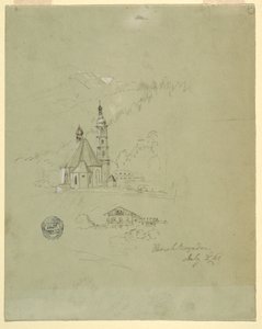 Disegno, Berchtesgaden, Baviera, 3 luglio 1868