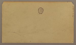 Disegno, schizzi botanici, agosto 1865