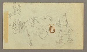 Disegno, Ragazzo con turbante, forse 1868 da Frederic Edwin Church