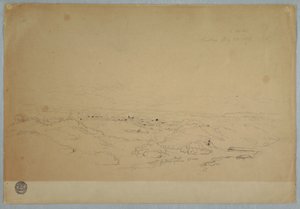 Disegno, Cartago, Colombia, 23 luglio 1853 da Frederic Edwin Church