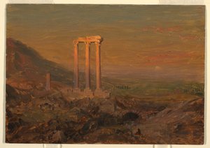 Disegno, rovine classiche, Siria, maggio 1868