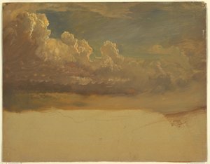Disegno, Studio di nuvola, marzo 1871