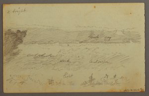 Disegno, Studi sulle nuvole, forse 1844