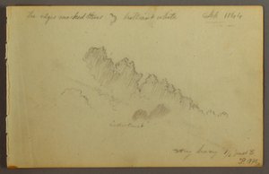 Disegno, Studio di nuvola, 1844