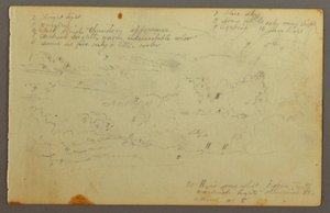 Disegno, Studio di nuvola, forse 1844