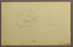 Disegno, Nuvole, 1844 da Frederic Edwin Church