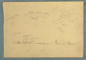 Disegno, Nuvole sopra la linea dell