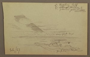Disegno, Cielo nuvoloso, 1867 da Frederic Edwin Church