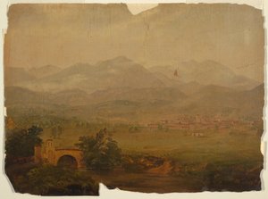 Disegno, Colomhia o Ecuador, 1853 da Frederic Edwin Church