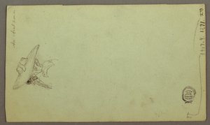 Disegno, studi di figure, barca a vela, studi architettonici, forse 1868 da Frederic Edwin Church