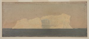 Disegno, Iceberg galleggiante, Labrador, giugno o luglio 1859