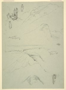 Disegno, da "vicino a Golling", Austria, 5 agosto 1868