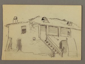 Disegno, Casa, forse 1868-69