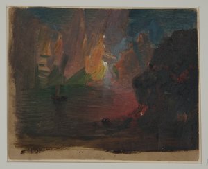 Disegno, Fantasia di iceberg, 1859 circa