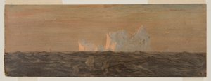 Disegno, Iceberg, giugno o luglio 1859 da Frederic Edwin Church