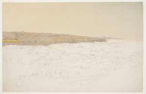 Disegno, Gerusalemme, vista generale, aprile (), 1868 da Frederic Edwin Church