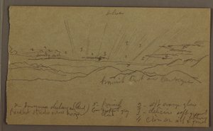 Disegno, Paesaggio, maggio-agosto 1865 da Frederic Edwin Church