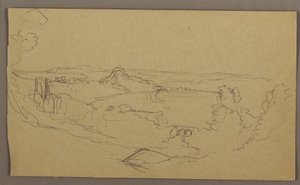 Disegno, Paesaggio, maggio-agosto 1865 da Frederic Edwin Church