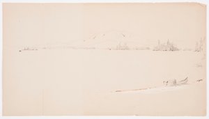 Disegno, lago Millinocket, Maine, settembre 1878
