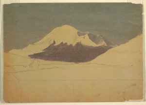 Disegno, Monte Chimborazo, Ecuador, luglio 1857