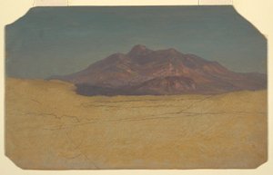 Disegno, Paesaggio montano, 1868 da Frederic Edwin Church