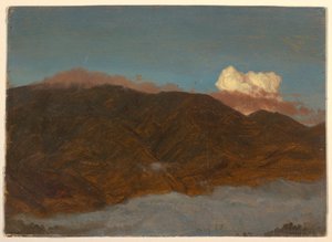 Disegno, Paesaggio montano, maggio 1865 da Frederic Edwin Church
