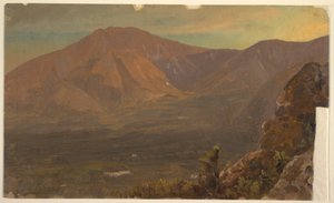 Disegno, Monte Katahdin e Turner, 1860-78 da Frederic Edwin Church