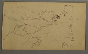 Disegno, Valle Stretta, 1868