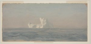 Disegno, al largo di Iceberg, Terranova, giugno 1859