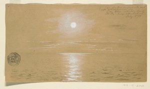 Disegno, Paesaggi marini, Terranova, 6 luglio 1859, 1859