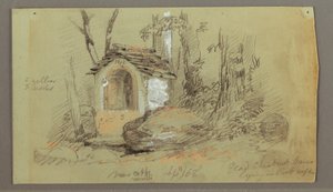Disegno, Santuario nel bosco, settembre 1868