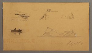 Disegno, Schizzi dal Labrador, 12 luglio 1859