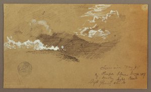 Disegno, cielo, maggio 1865