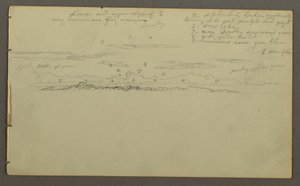 Disegno, Studio del cielo, forse 1857-58