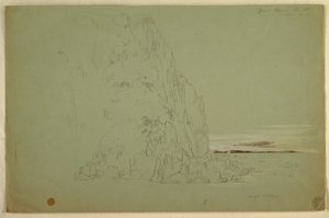 Disegno, "Testa del Sud", 1851