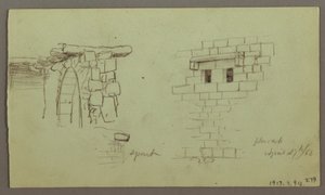 Disegno, Studi di archi e base dell