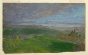 Disegno, Veduta estiva, Valle dell