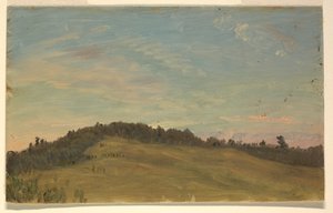 Disegno, Paesaggio estivo, 1870-80
